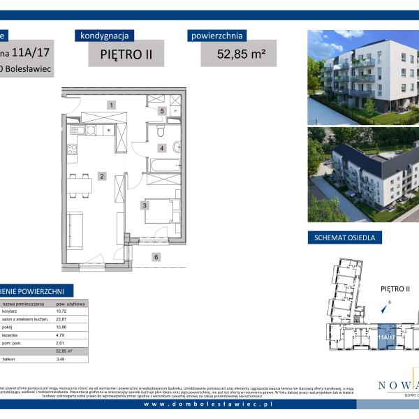 Lokal 11A-17 - Bolesławiec Nowa Polna