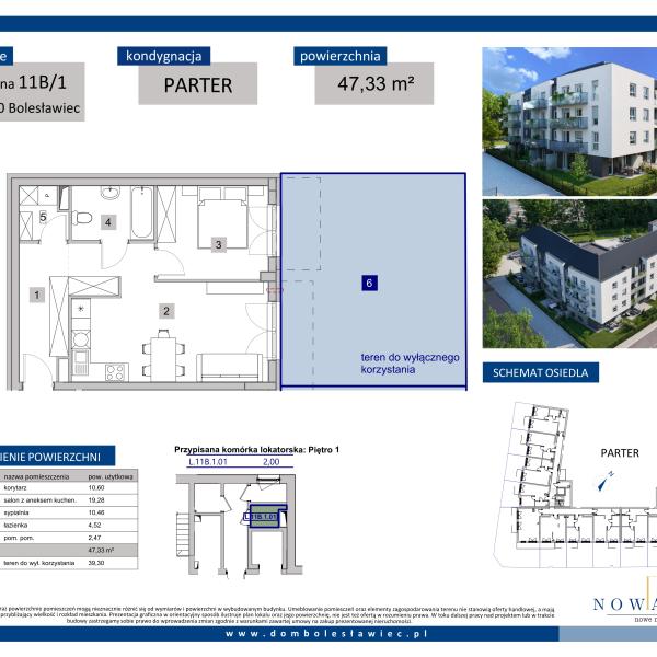 Lokal 11B-1 - Bolesławiec Nowa Polna