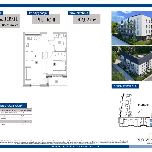 Lokal 11B-11 - Bolesławiec Nowa Polna